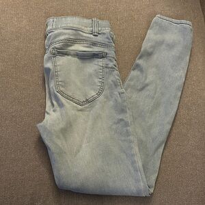 Stylish Light Blue Women's Skinny Jeans